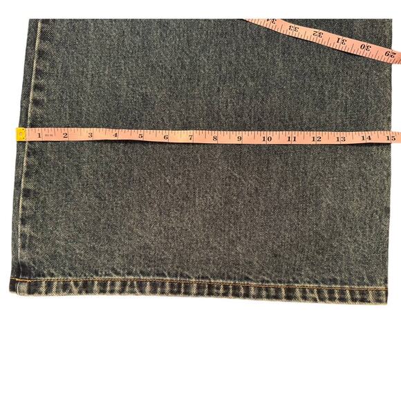 NWT Shona Joy Tovere‎ Wide Leg Cargo Jeans Dark Wash 10 / 30 - Picture 16 of 16